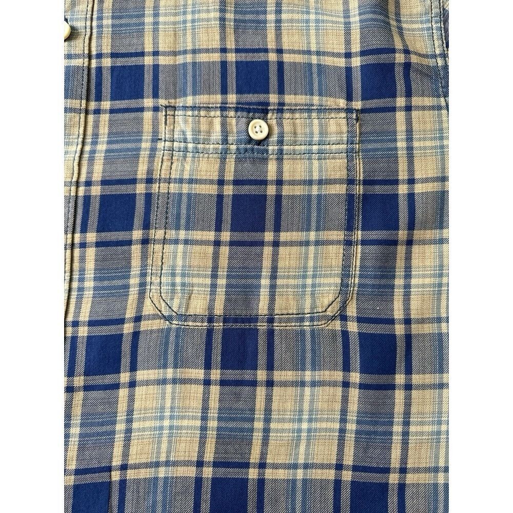 Grayers Men's Plaid Shirt XXL - 100% Cotton, Collared, Short Sleeves, Multicolor - Picture 7 of 11